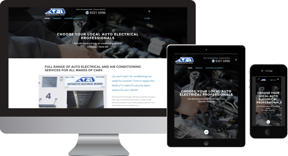 Automotive Electrical Designs website